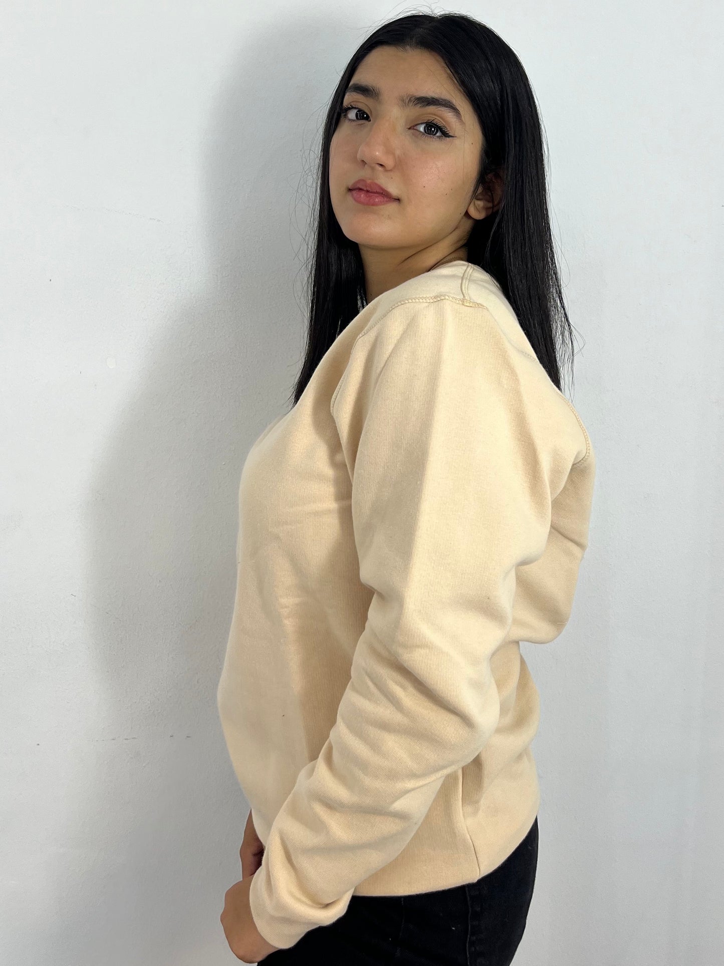 SWEATSHIRT REGULAR (BEIGE)