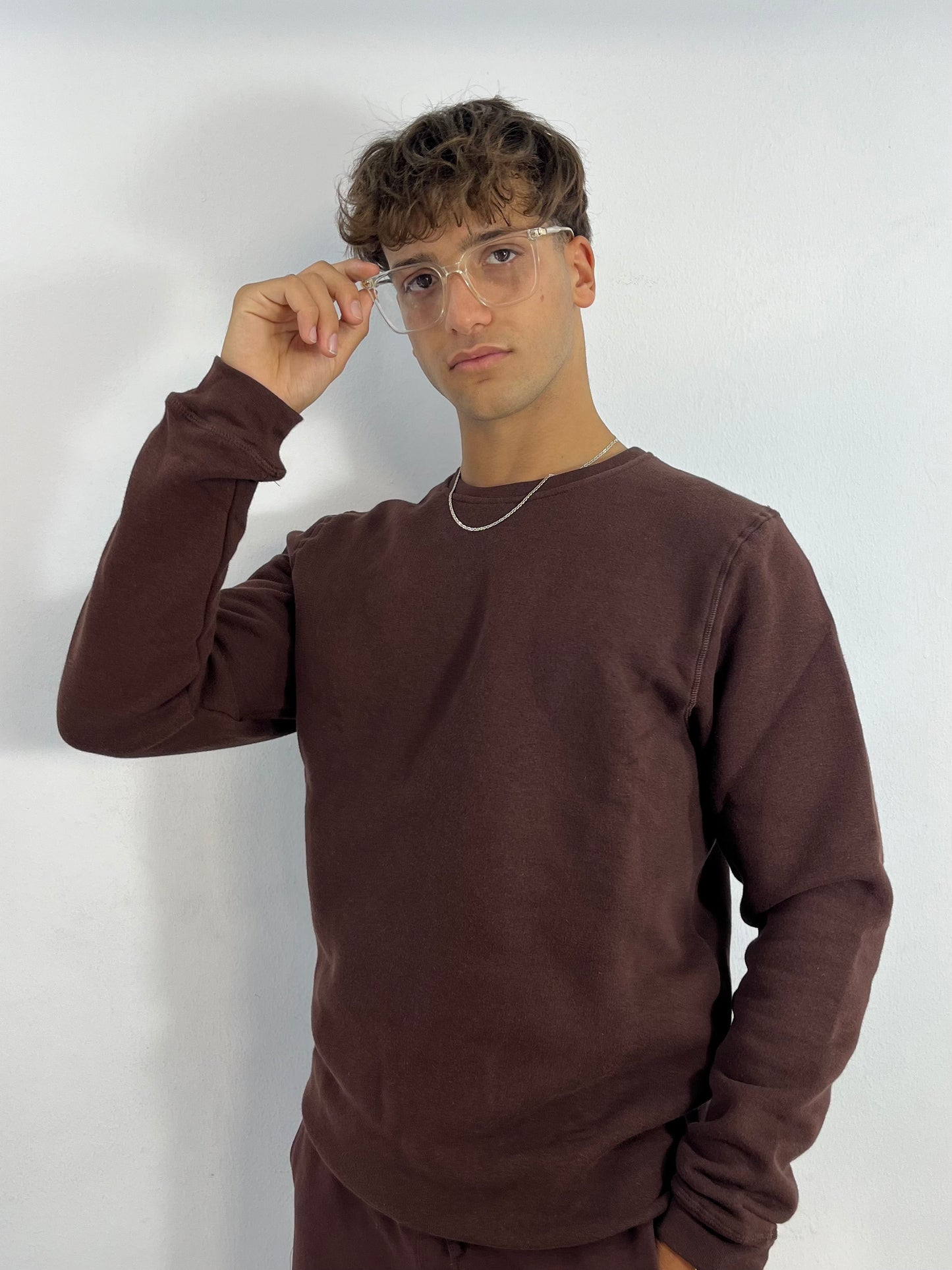 SWEATSHIRT REGULAR (MARRON)