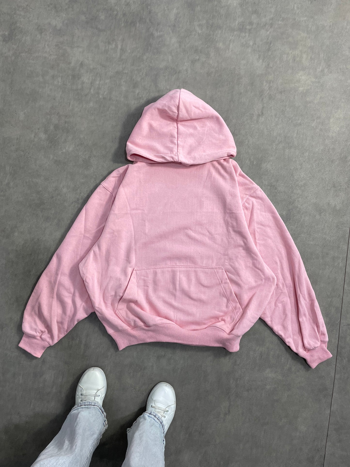 HOODIE OVERSIZED (rose )