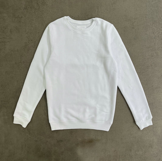 SWEATSHIRT REGULAR (BLANC )