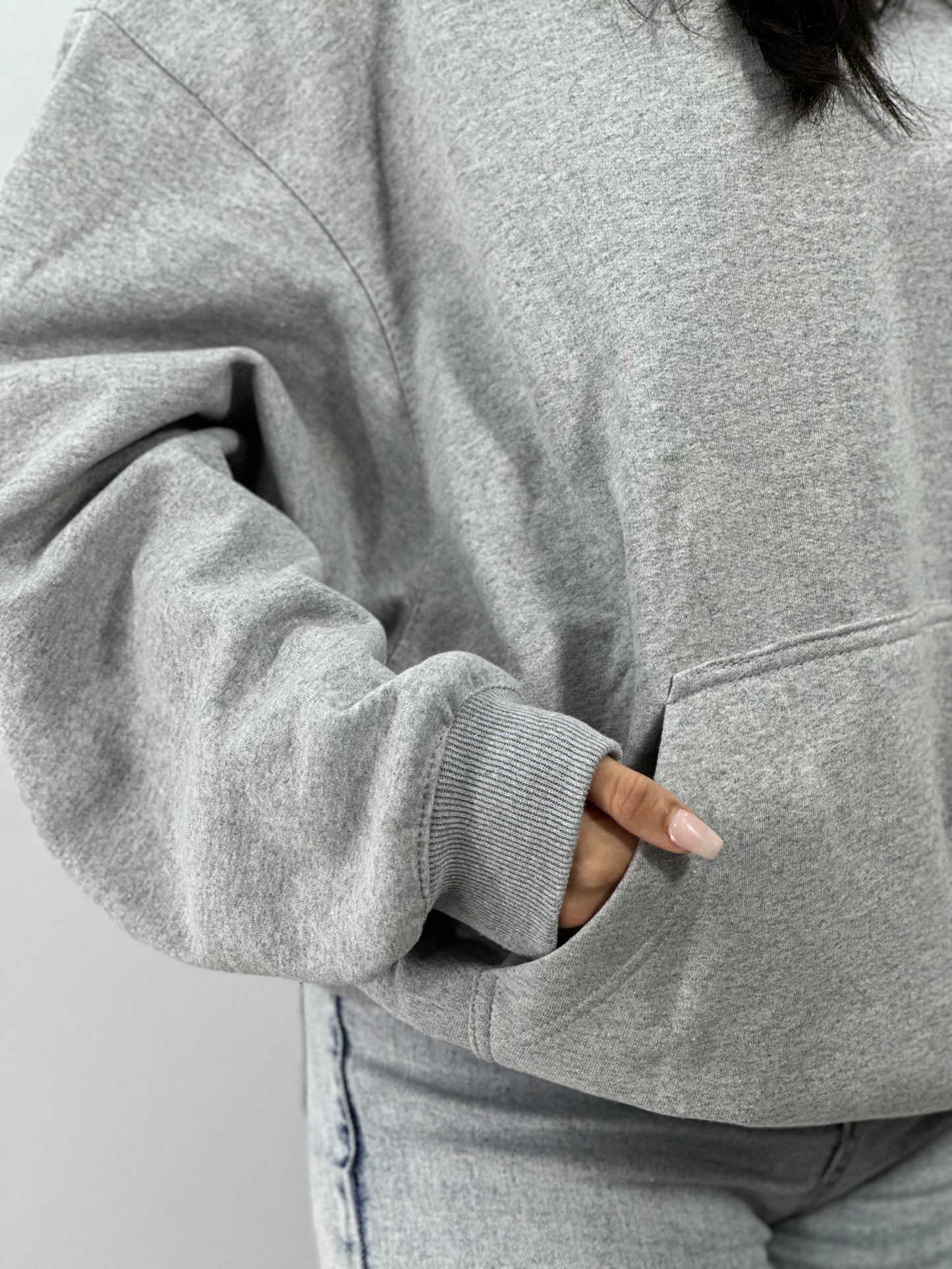 HOODIE OVERSIZED (GRIS)