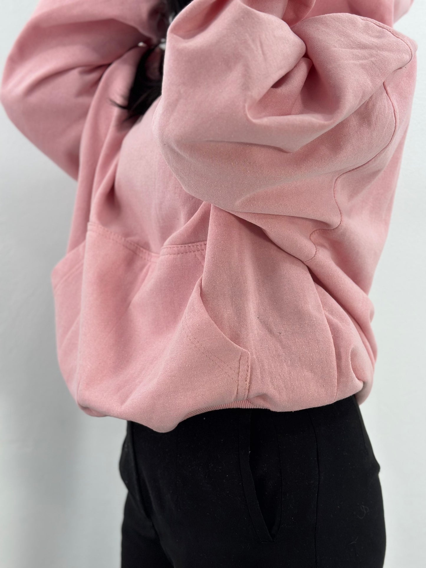 HOODIE OVERSIZED (rose )